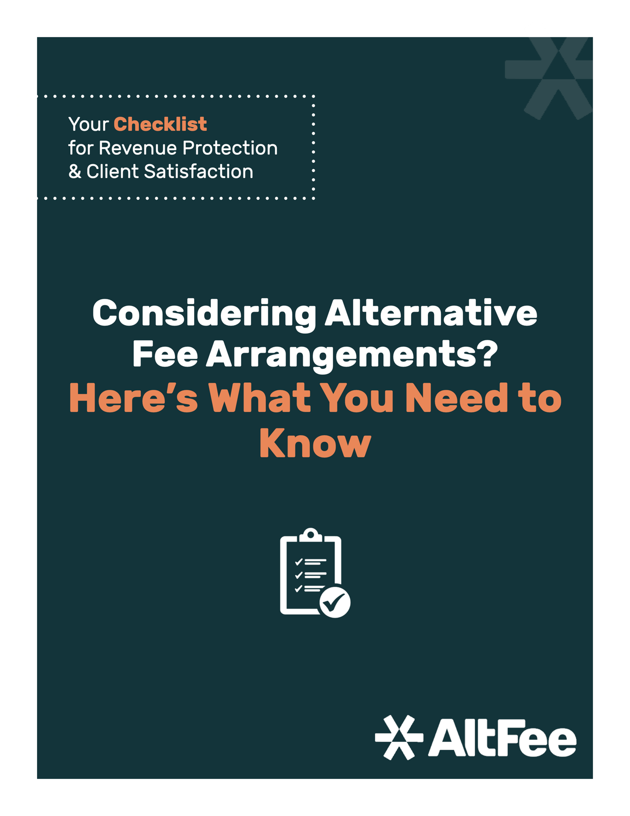 Considering Alternative Fee Arrangements? Here's What You Need to Know