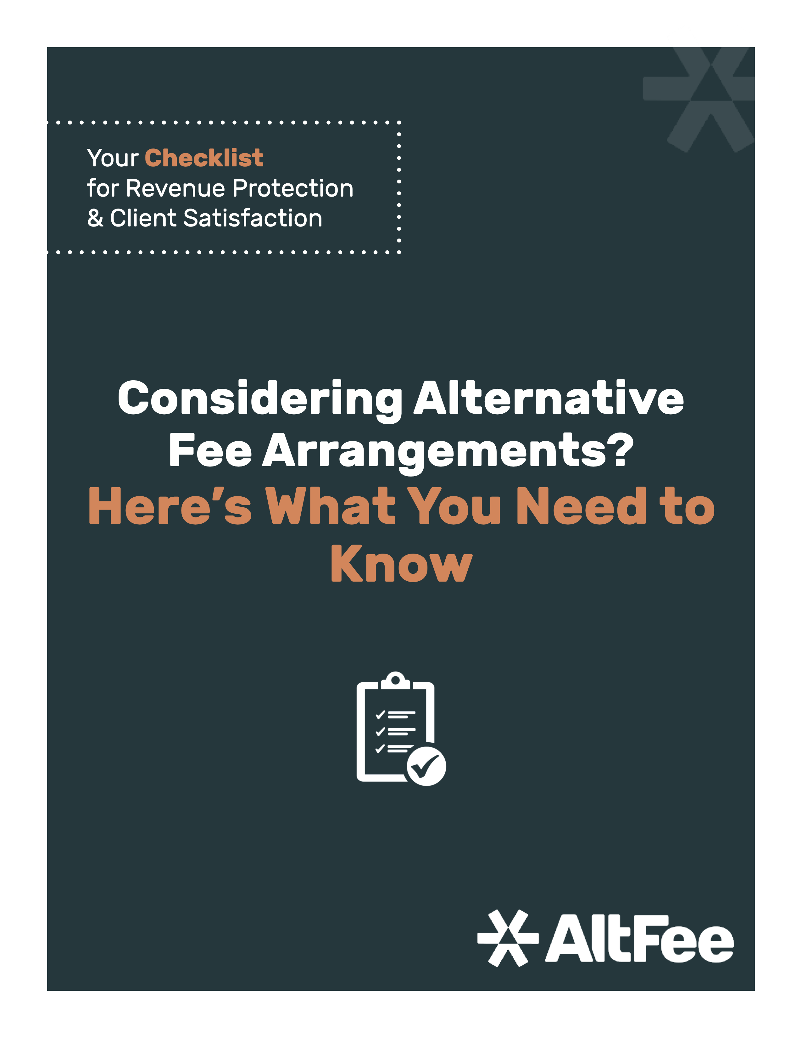 Considering Alternative Fee Arrangements? Here's What You Need to Know