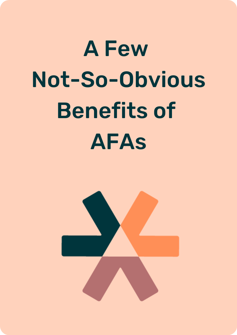 A Few Not-So-Obvious Benefits of Alternative Fee Arrangements AFAs