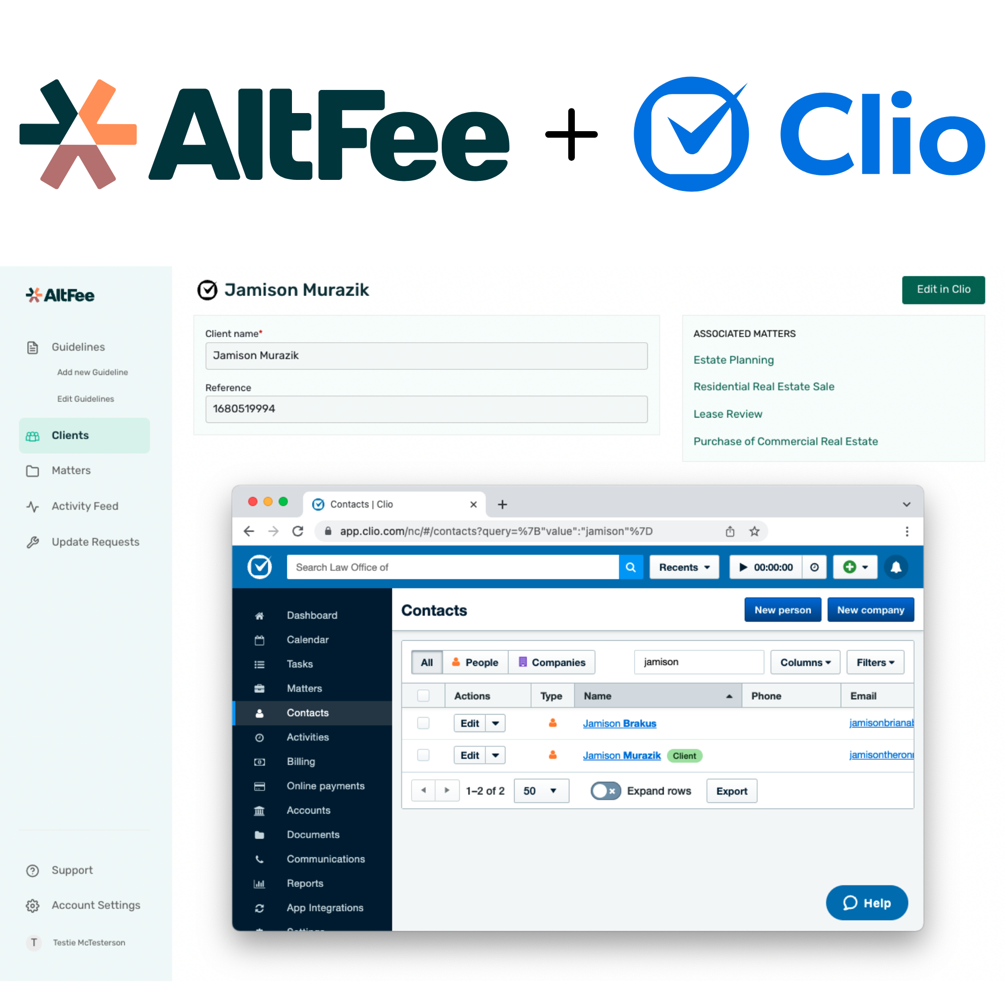 AltFee + Clio - logos and screens (2)